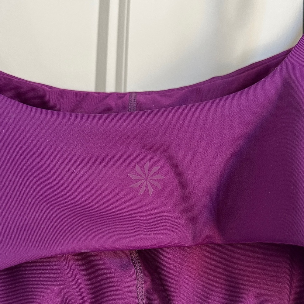 NWT Athleta Scoop Bikini Top Size A-C Size
L | Purple Currant - Picture 6 of 6